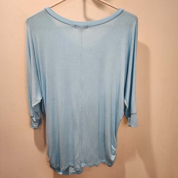 MIRITY Mint Women's Casual V Neck tshirt Size M - Picture 6 of 9